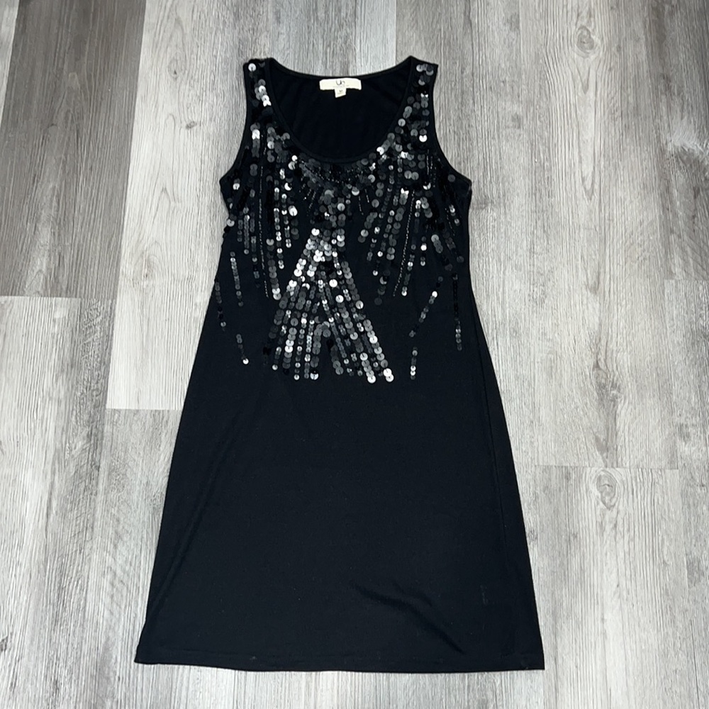 Ya sequin sleeveless tunic, size M